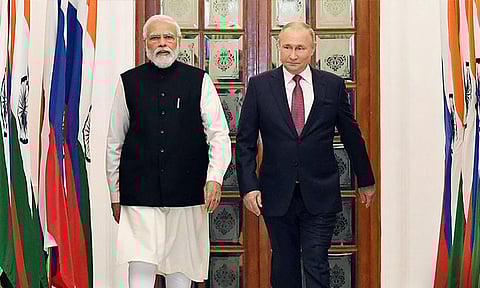 ரஷிய அதிபர் புதினின் இந்திய வருகை எப்போது? மத்திய வெளிவிவகார அமைச்சகம் தகவல்