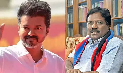 விஜய் தன்னம்பிக்கையோடு கட்சி ஆரம்பித்திருந்தால் இந்த நிலை ஏற்பட்டிருக்காது - வி.சி.க. எம்.பி. விமர்சனம்