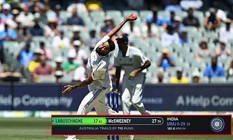 அடிலெய்டு டெஸ்ட்: 181.6 கி.மீ வேகத்தில் பந்து வீசிய சிராஜ்.. உண்மை நிலவரம் என்ன..?