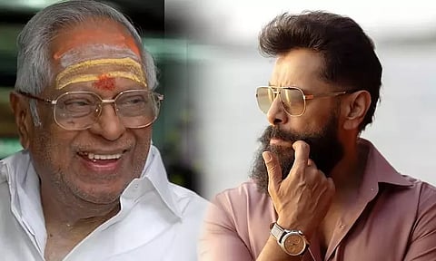 Vikram sang with the late singer M.S. Viswanathan