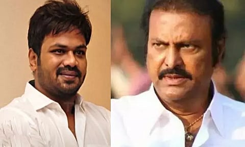 Telugu actor Mohan Babu's son files police complaint against him