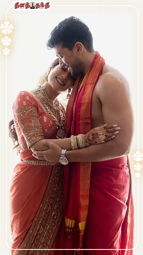 காளிதாஸ் ஜெயராம் மற்றும் தாரிணி காளிங்கராயர் திருமண புகைப்படங்கள்..!