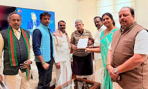 பெஞ்சல் புயல் நிவாரணம்: மத்திய மந்திரியிடம் தமிழக பாஜக கோரிக்கை