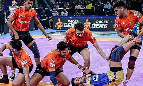 புரோ கபடி லீக்: தமிழ் தலைவாஸ் அணியை வீழ்த்தி யு மும்பா வெற்றி