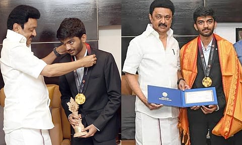 முதல்-அமைச்சர் மு.க.ஸ்டாலினுக்கு உலக செஸ் சாம்பியன் குகேஷ் நன்றி