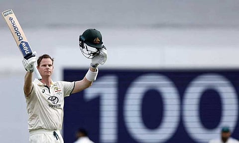 இந்தியாவுக்கு எதிராக 10-வது சதம்: ஸ்மித் புதிய சாதனை