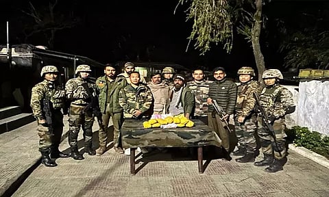 ஜம்மு-காஷ்மீரில் போதைப்பொருள் பறிமுதல்; 2 பேர் கைது