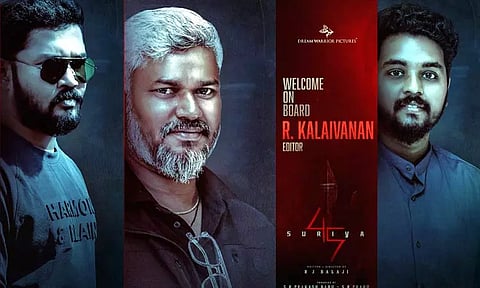 'சூர்யா 45' படத்தின் தொழில்நுட்ப குழுவை அறிவித்த படக்குழு