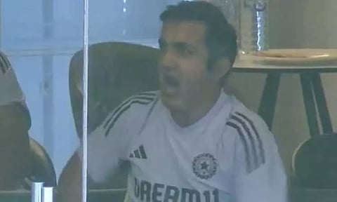 பாலோ ஆனை தவிர்த்த இந்தியா: கொண்டாடிய கம்பீர்- கோலி