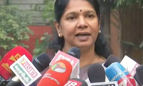 தி.மு.க. துணைப் பொதுச் செயலாளர் கனிமொழி எம்.பி