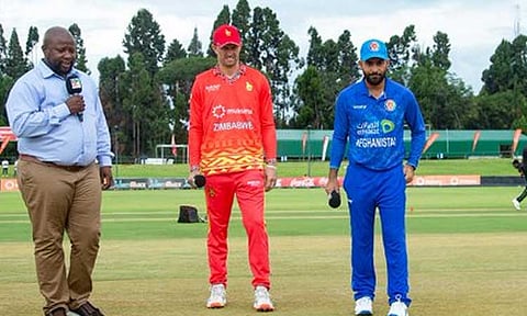 ஜிம்பாப்வே அணிக்கு எதிரான ஒருநாள் போட்டி: ஆப்கானிஸ்தான் பந்துவீச்சு தேர்வு