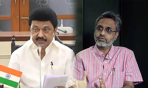 எழுத்தாளர் ஆ.இரா.வேங்கடாசலபதிக்கு முதல்-அமைச்சர் மு.க.ஸ்டாலின் வாழ்த்து