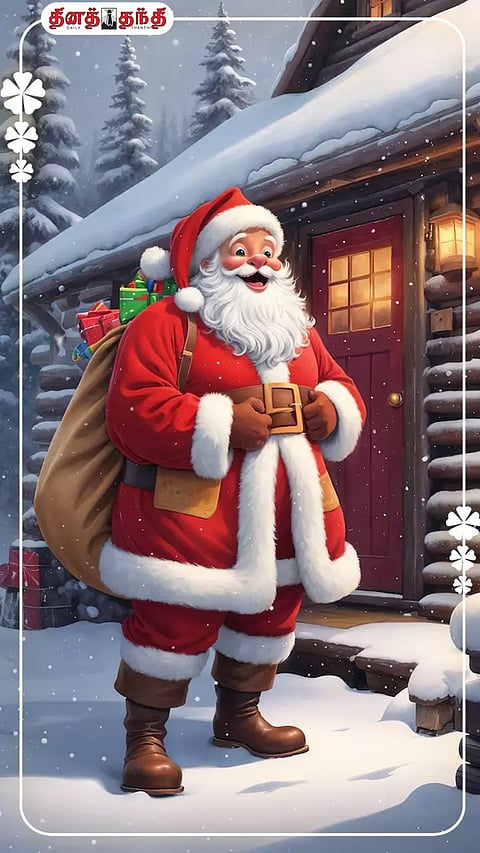 குழந்தைகளை கவரும் கிறிஸ்துமஸ் தாத்தா யார் தெரியுமா?