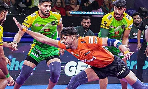 புரோ கபடி லீக்: பாட்னா அணியை வீழ்த்தி யு மும்பா வெற்றி