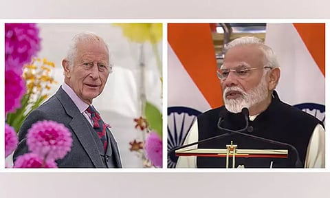 இங்கிலாந்து மன்னருக்கு கிறிஸ்துமஸ், புத்தாண்டு வாழ்த்து கூறிய பிரதமர் மோடி