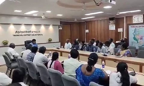 மருத்துவக் கழிவுகள் கொட்டப்பட்ட விவகாரம்: கடுமையான நடவடிக்கை எடுக்கப்பட வேண்டும் - நெல்லை கலெக்டர்