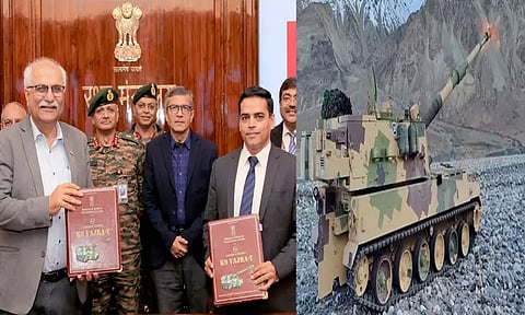 கே9 பீரங்கி துப்பாக்கிகளுக்கு எல்&டி நிறுவனத்துடன் பாதுகாப்பு அமைச்சகம் ஒப்பந்தம்