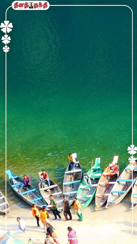 இந்தியாவில் இப்படி ஒரு நதியா...காற்றில் மிதப்பது போன்ற ஒரு பயணம்!