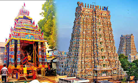 மதுரை மீனாட்சி அம்மன் கோவிலில் நாளை அஷ்டமி சப்பர வீதி உலா