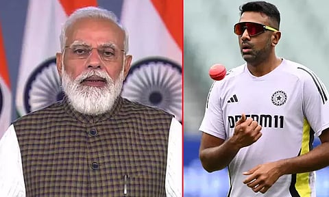 'ஓய்வு எனும் கேரம் பந்தை வீசி விட்டீர்கள்' அஸ்வினுக்கு மோடி உருக்கமான கடிதம்