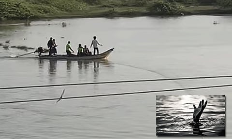 விழுப்புரம்: பக்கிங்காம் கால்வாயில் அடித்துச் செல்லப்பட்ட மூன்று சகோதரர்கள்; ஒருவர் உடல் மீட்பு