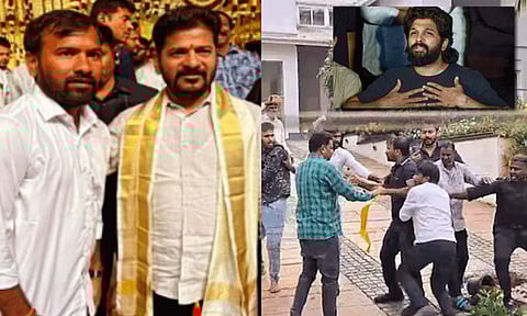 அல்லு அர்ஜுன் வீடு மீது தாக்குதல்: பின்னணியில் முதல்-மந்திரி ரேவந்த் ரெட்டியா..? அதிர்ச்சி தகவல்