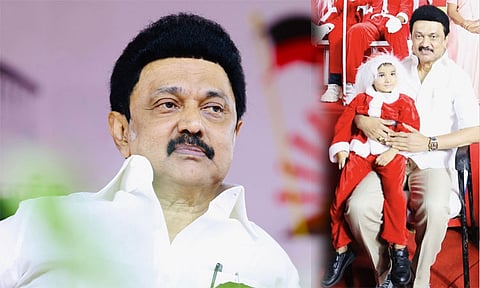 கிறிஸ்துமஸ் பண்டிகை: முதல்-அமைச்சர் மு.க.ஸ்டாலின் வாழ்த்து