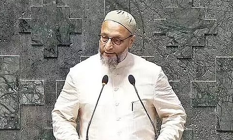 பாலஸ்தீனத்திற்கு ஆதரவாக நாடாளுமன்றத்தில் கோஷம்: ஓவைசிக்கு கோர்ட்டு சம்மன்