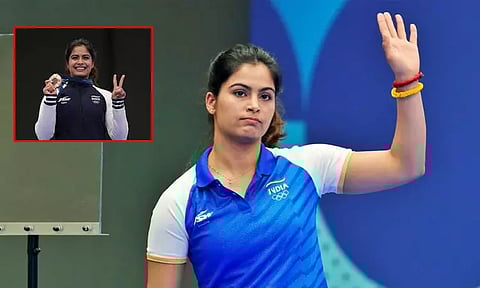 எனது மகளை கிரிக்கெட் வீராங்கனையாக்கி இருக்க வேண்டும்... மனு பாக்கரின் தந்தை வேதனை