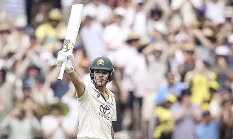 ஆஸ்திரேலிய டெஸ்ட் கிரிக்கெட் வரலாற்றில் 2-வது வீரராக மாபெரும் சாதனை படைத்த கான்ஸ்டாஸ்