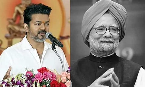 முன்னாள் பிரதமர் மன்மோகன் சிங் மறைவு வருத்தமளிக்கிறது - த.வெ.க. தலைவர் விஜய் இரங்கல்