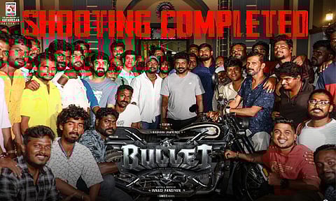 ராகவா லாரன்ஸின் 'புல்லட்' படப்பிடிப்பு நிறைவு