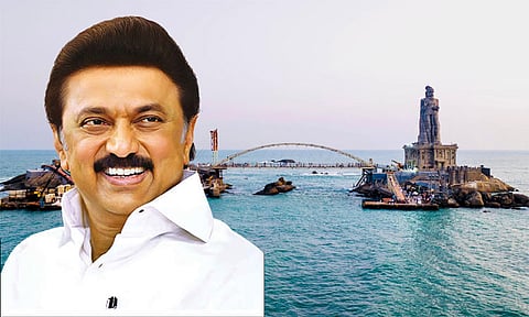 திருவள்ளுவர் சிலை வெள்ளிவிழா சிறப்பு மலர்: மு.க.ஸ்டாலின் இன்று வெளியிடுகிறார்