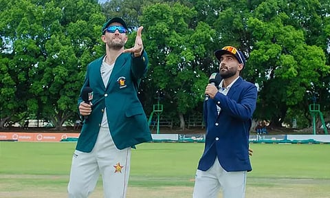 ஆப்கானிஸ்தான் அணிக்கு எதிரான 2வது டெஸ்ட்: ஜிம்பாப்வே அணி பந்துவீச்சு தேர்வு