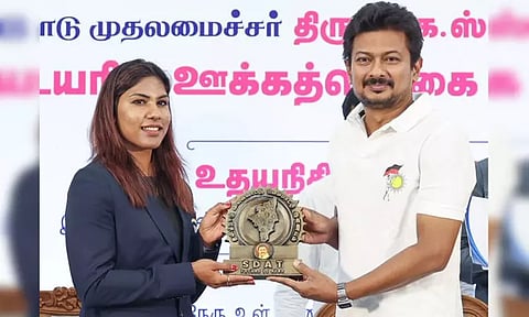 பவானி தேவிக்கு துணை முதல்-அமைச்சர் உதயநிதி ஸ்டாலின் வாழ்த்து