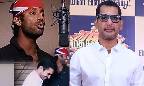 "சிறந்த நடிகர் விருது கிடைக்குமோ இல்லையோ...சிறந்த பாடகர் விருது கிடைக்கும்" - விஷால்