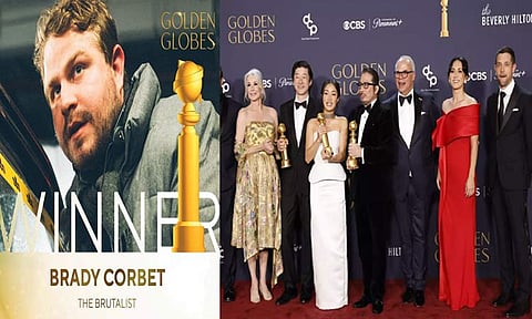 82வது கோல்டன் குளோப் விருது விழா- சிறந்த படம் 'தி ப்ருட்டலிஸ்ட்'