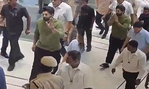 Theatre stampede: Allu Arjun visits injured boy in hospital