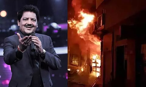 பிரபல பாடகர் உதித் நாராயண் குடியிருப்பில் தீ விபத்து