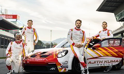 விபத்தில் சிக்கிய அஜித் குறித்து அப்டேட் கொடுத்த ரேஸிங் அணி வீரர்