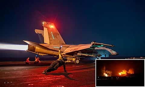 ஏமனில் அமெரிக்கா அதிரடி வான்வழி தாக்குதல்