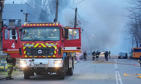 உக்ரைன் மீது ரஷியா ஏவுகணை தாக்குதல் - 13 பேர் பலி