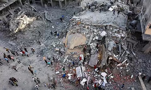 இஸ்ரேல் - ஹமாஸ் போர்: பாலஸ்தீனத்தில் பலி எண்ணிக்கை 46 ஆயிரத்தை தாண்டியது