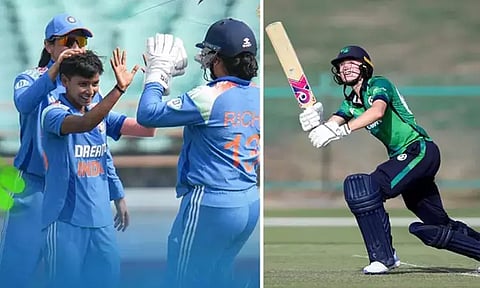 மகளிர் ஒருநாள் கிரிக்கெட்: இந்தியாவுக்கு சவாலான இலக்கு நிர்ணயித்த அயர்லாந்து