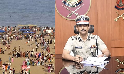 காணும் பொங்கலை முன்னிட்டு சென்னை முழுவதும் 16,000 போலீசார் பாதுகாப்பு- சென்னை பெருநகர காவல் ஆணையகம்