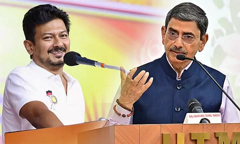 நம்மைவிட கவர்னர் நன்றாக அரசியல் செய்கிறார் - உதயநிதி ஸ்டாலின்