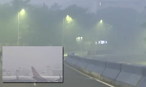 சென்னையில் போகி புகை, பனிமூட்டம் எதிரொலி: 30 விமானங்களின் நேரம் மாற்றியமைப்பு