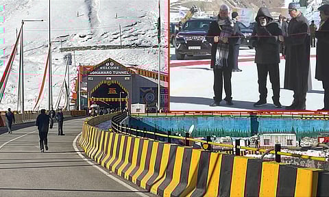 ஜம்மு காஷ்மீர்: சோனாமார்க் சுரங்கப்பாதையை திறந்து வைத்தார் பிரதமர் மோடி