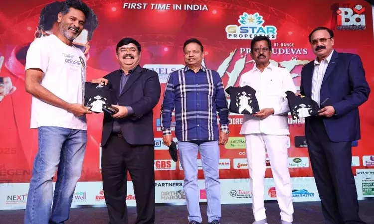 சென்னையில் பிரபுதேவா நடத்தும் லைவ் டான்ஸ் கான்சர்ட்