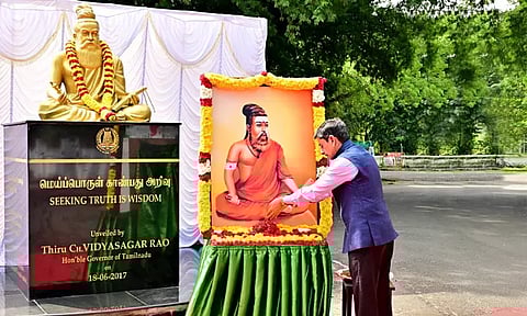 சனாதன நாகரிக மரபில் பக்தியின் உன்னதத்தை கற்றுக் கொடுத்தவர் திருவள்ளுவர் - கவர்னர் ஆர்.என்.ரவி